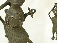 Ormolu ✺ Dhokra Tribal Women { 5 }